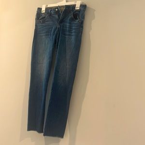 Size 4 Democracy seamless ankle skimmer blue jean